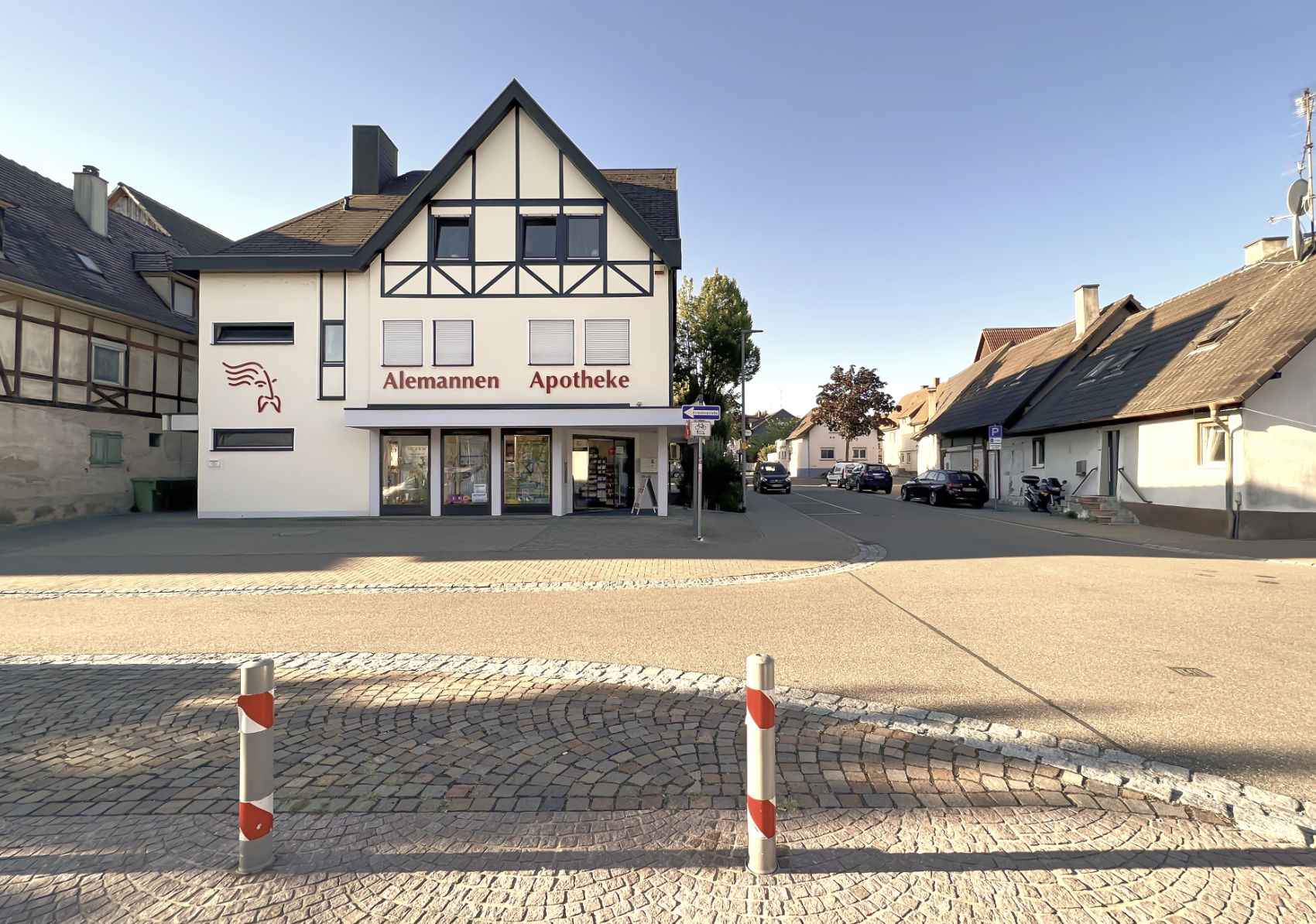 Bild zeigt das Haus der Alemannen Apotheke